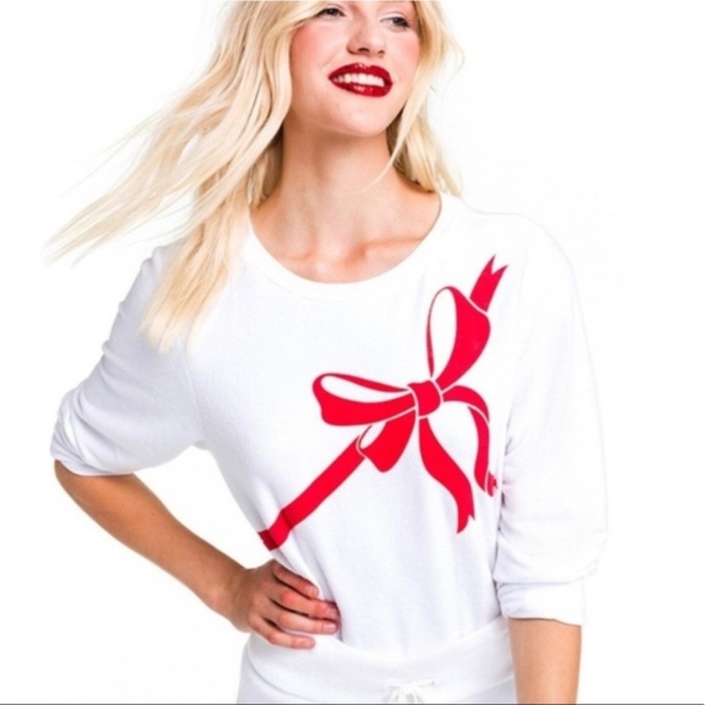 Wildfox Gift Wrap Bow Top M